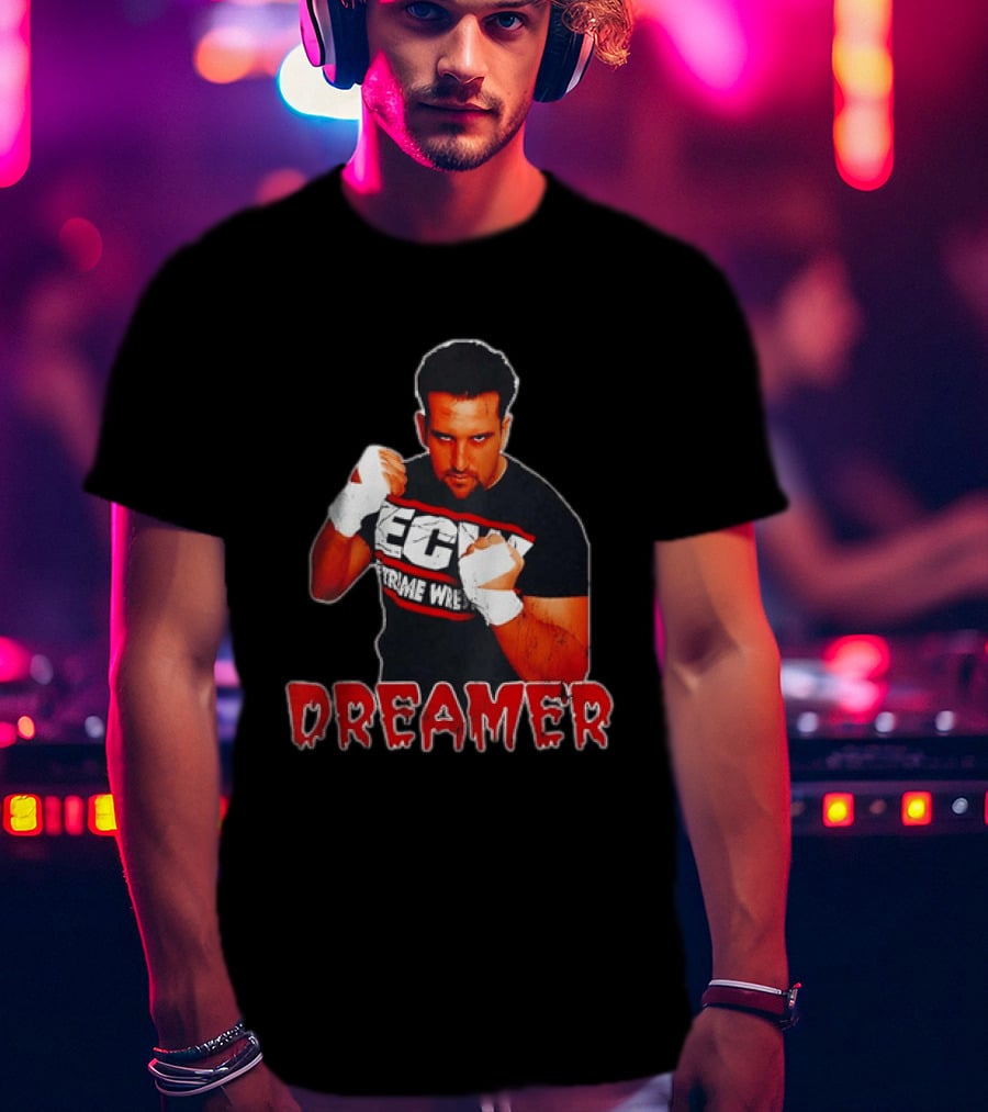 ECW Extreme Wrestling Tommy Dreamer Fighting T-Shirt