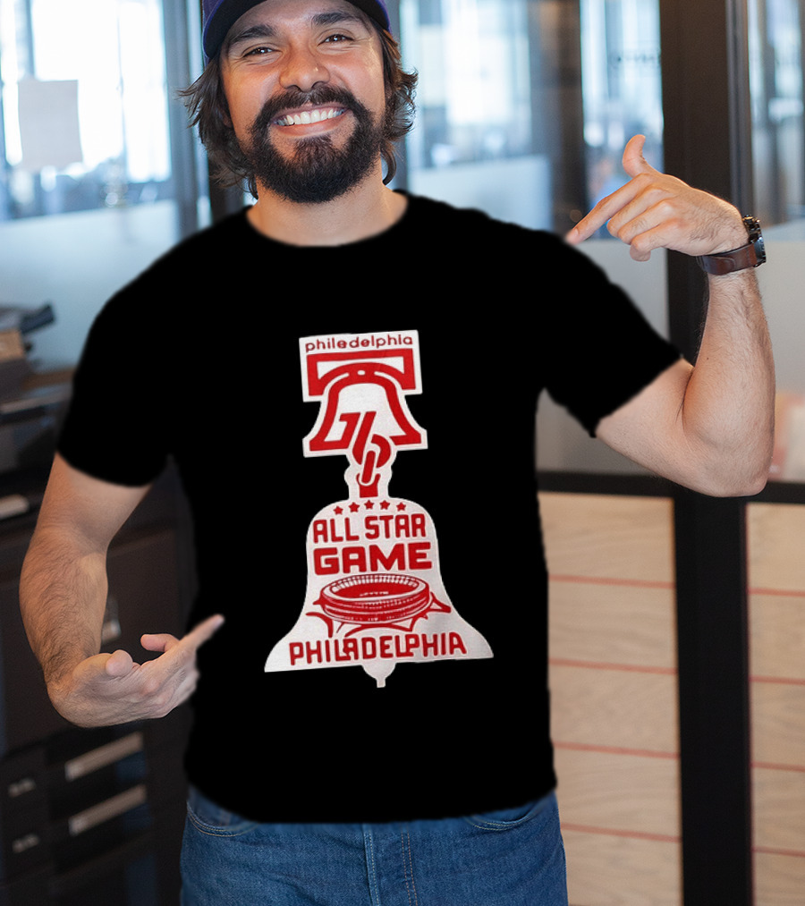 Philadelphia 76 All Star Game Liberty Bell Stadium T-Shirt