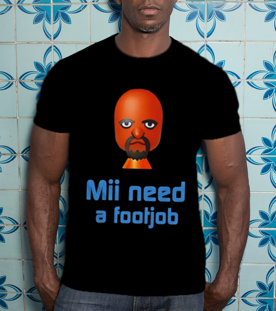 Wii Sports Mii Need A Footjob T-Shirt
