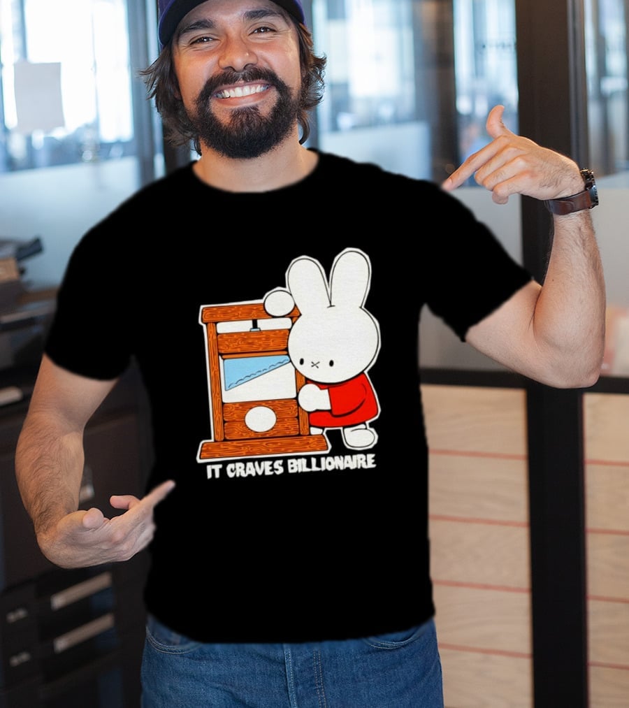 Miffy Guillotine It Craves Billionaire T-Shirt