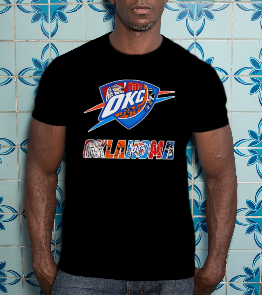 Oklahoma OKC Thunder Sooners Oilers Sports Fan Gear T-Shirt