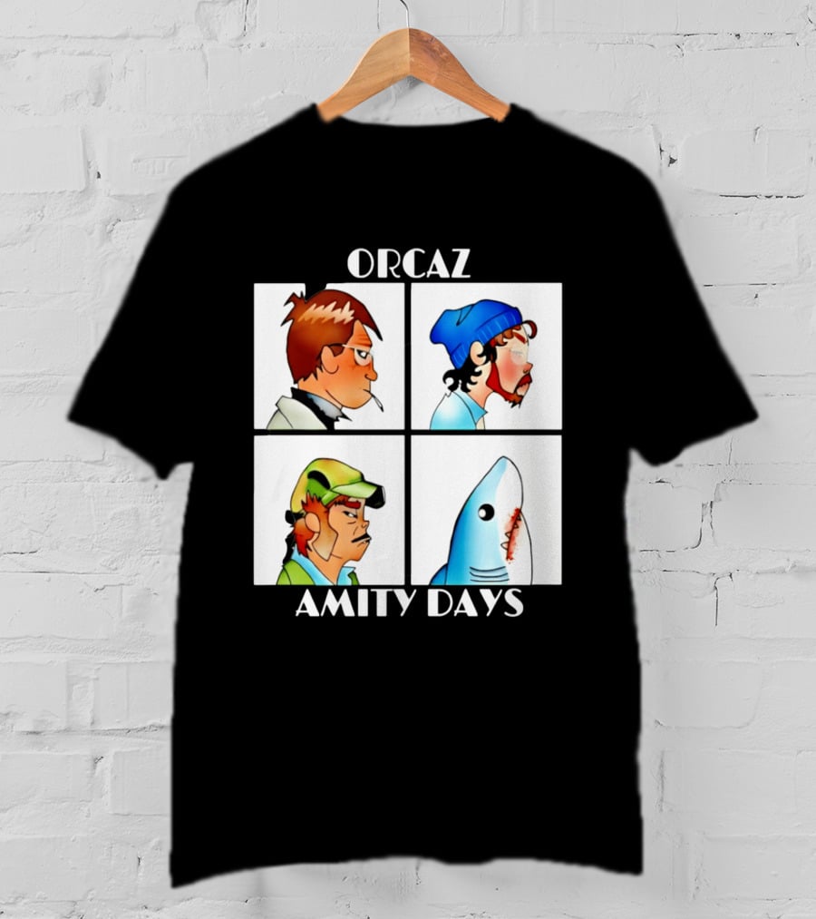 Orcaz Amity Days Demon Days Jaws T-Shirt