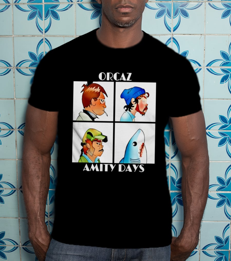 Orcaz Amity Days Demon Days Jaws T-Shirt