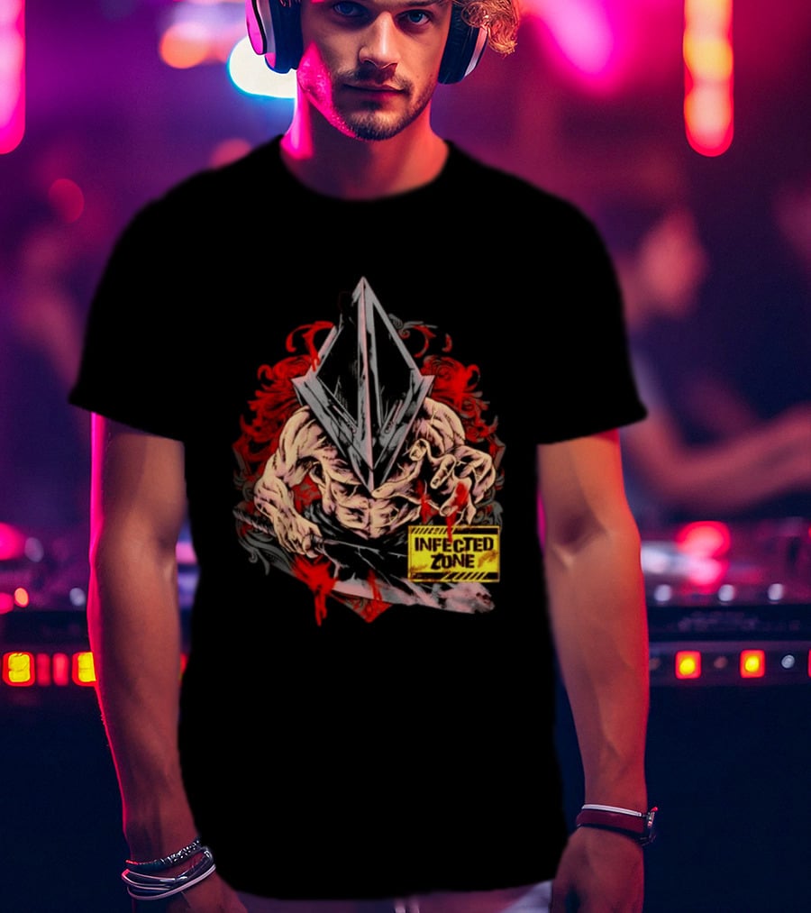 Pyramid Head Silent Hill Infected Zone Horror T-Shirt