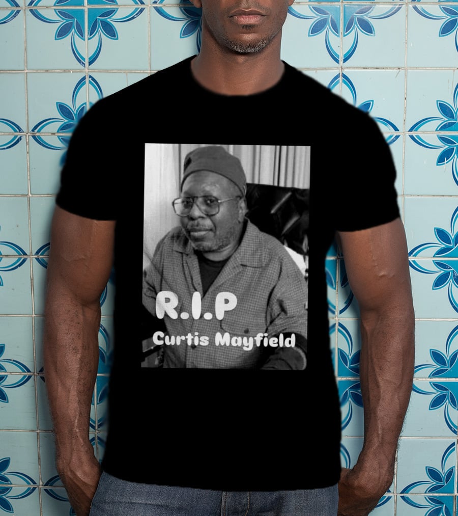 RIP Curtis Mayfield Memory July 13 1990 T-Shirt