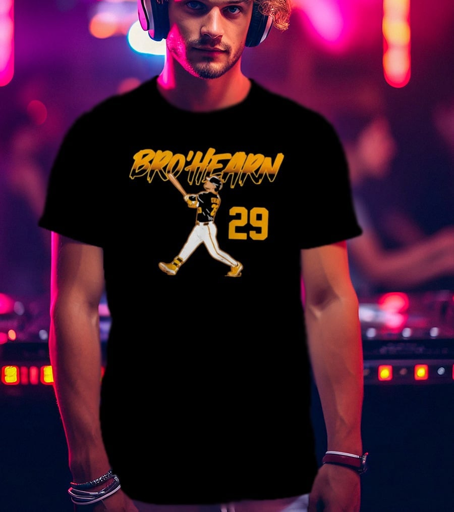 Bro'Hearn 29 Baseball Player T-Shirt