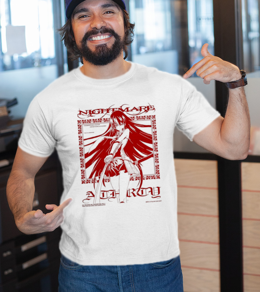 Akame Akame Ga Kill Nightmare Anime Character Grand Entry Red T-Shirt