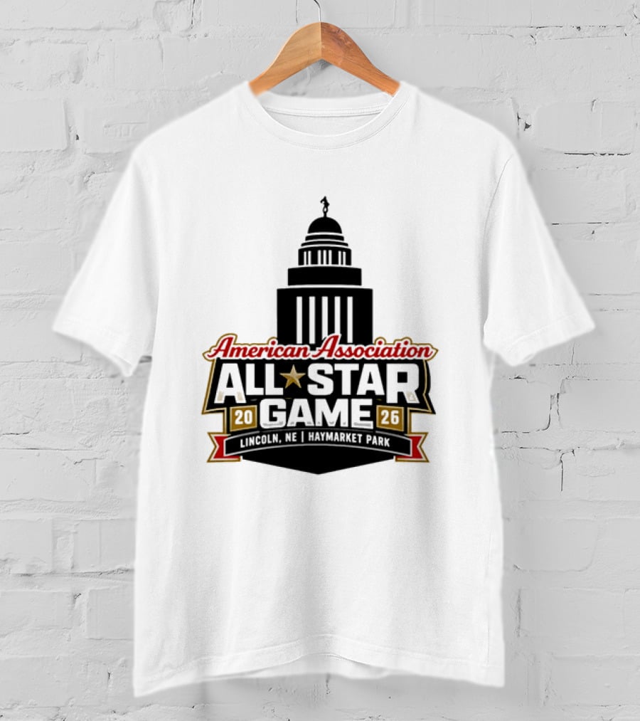 American Association All Star Game 2026 Haymarket Park Lincoln Nebraska Capitol Building T-Shirt