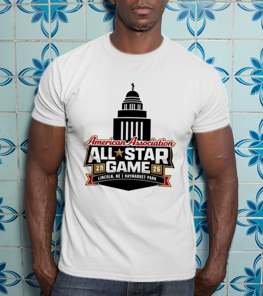 American Association All Star Game 2026 Haymarket Park Lincoln Nebraska Capitol Building T-Shirt