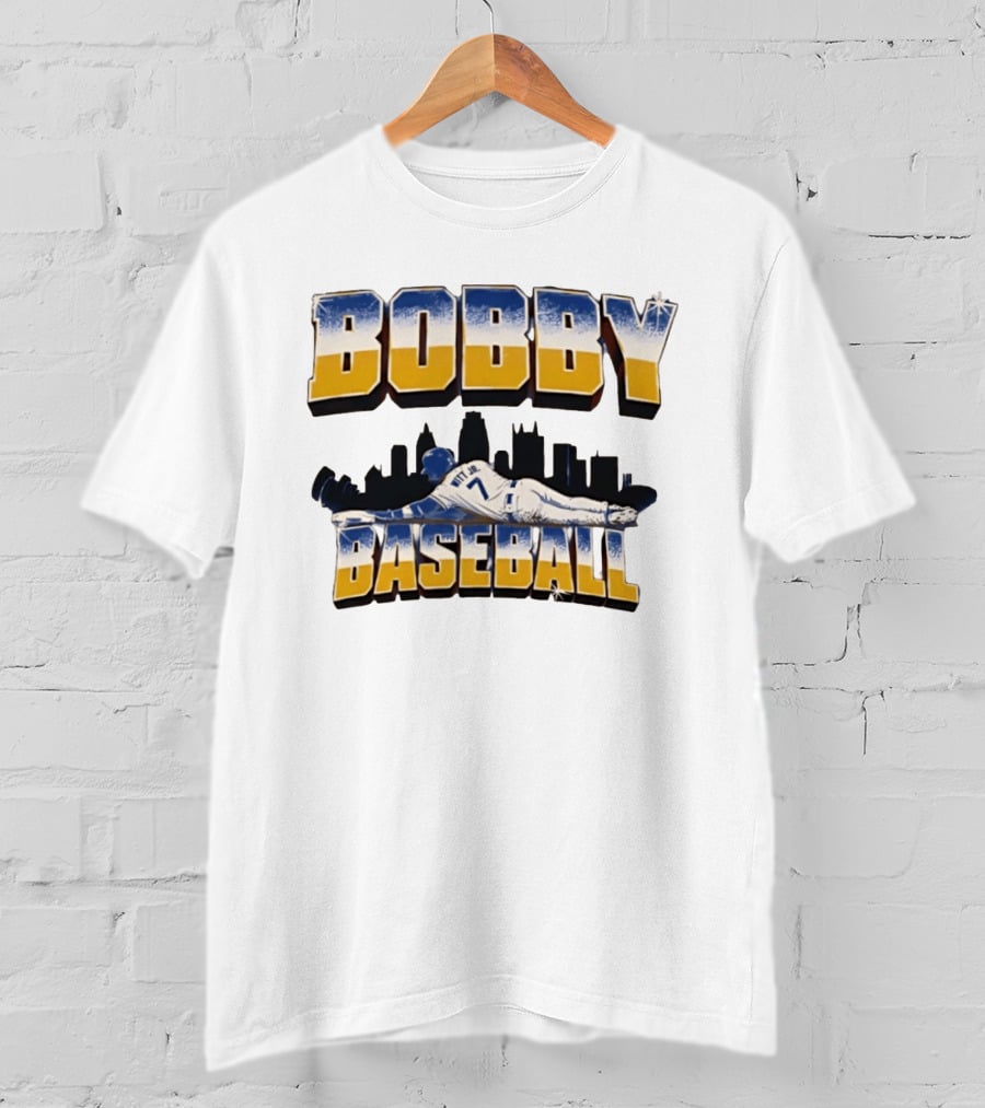 Bobby Baseball Witt Jr. Kansas City Baseball Major League 7 T-Shirt