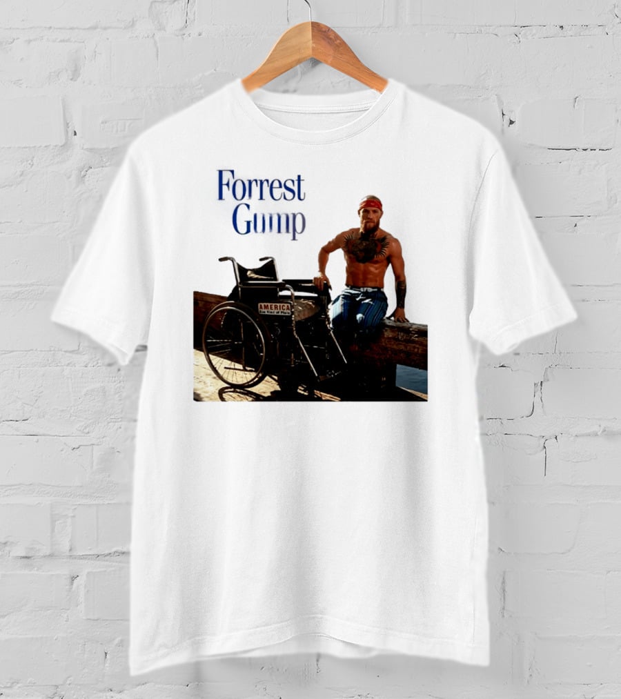 Forrest Gump Conor McGregor America One Kind Of Place T-Shirt