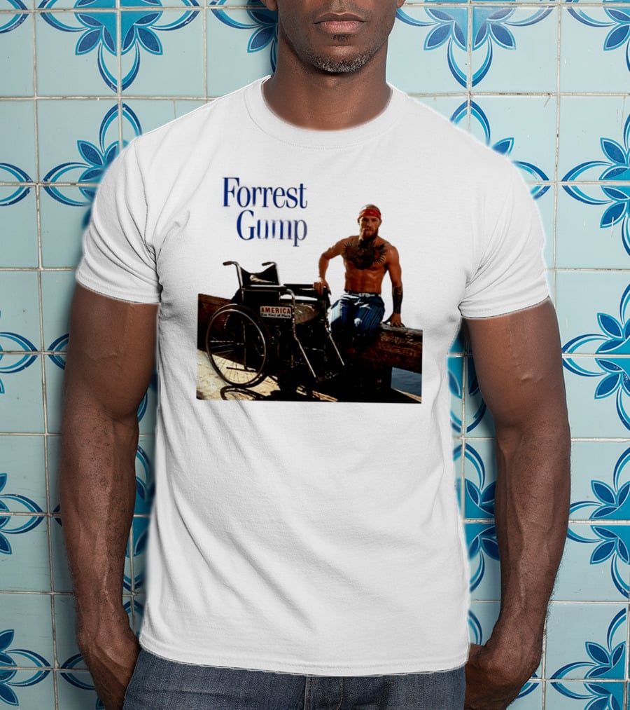 Forrest Gump Conor McGregor America One Kind Of Place T-Shirt