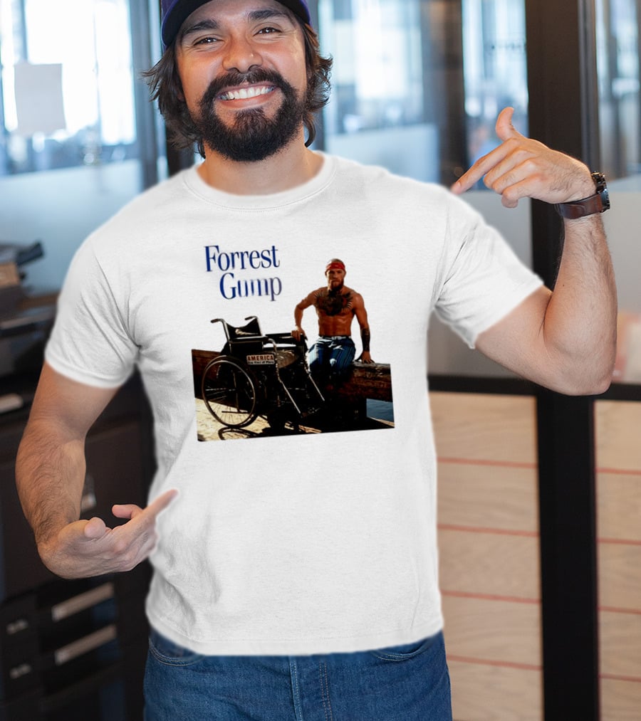 Forrest Gump Conor McGregor America One Kind Of Place T-Shirt