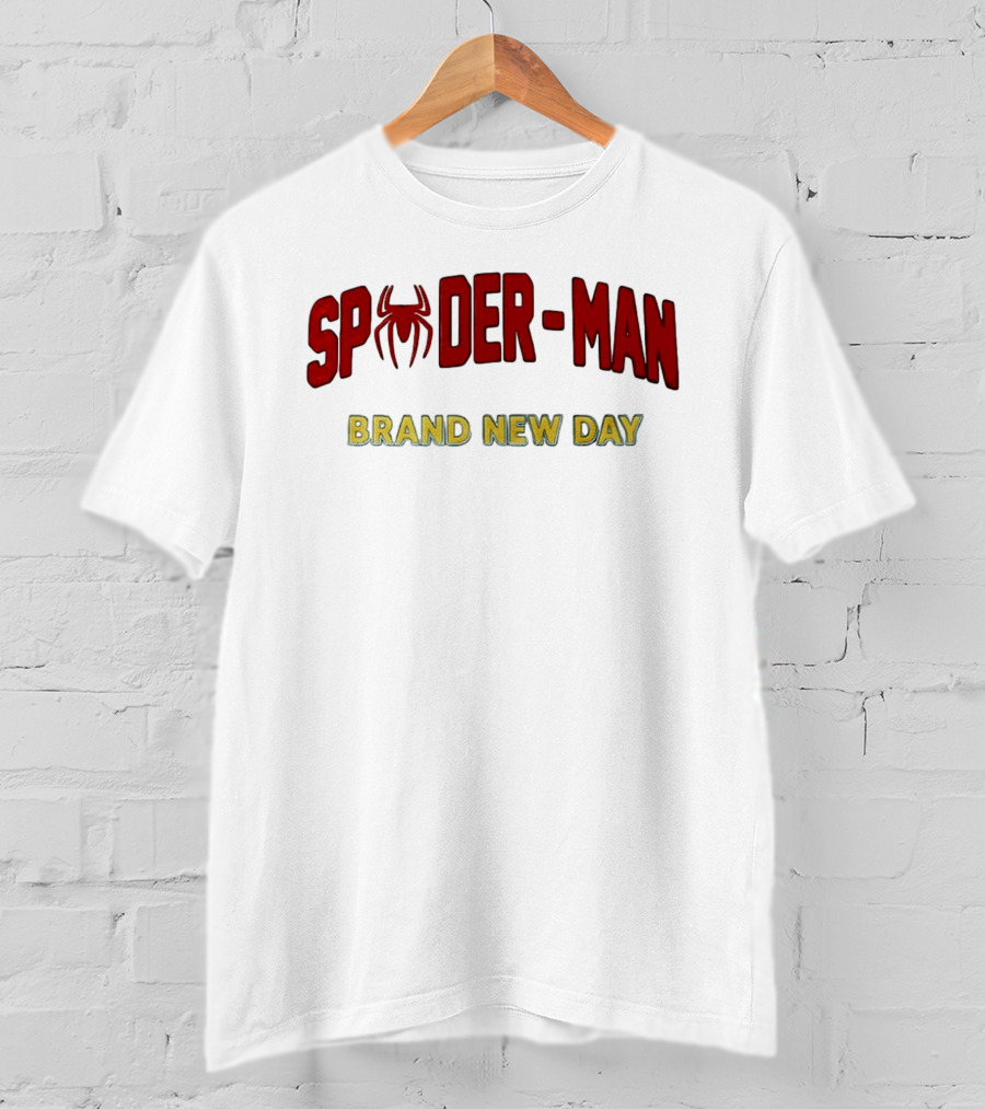 Spider Man Brand New Day Embroidered T-Shirt