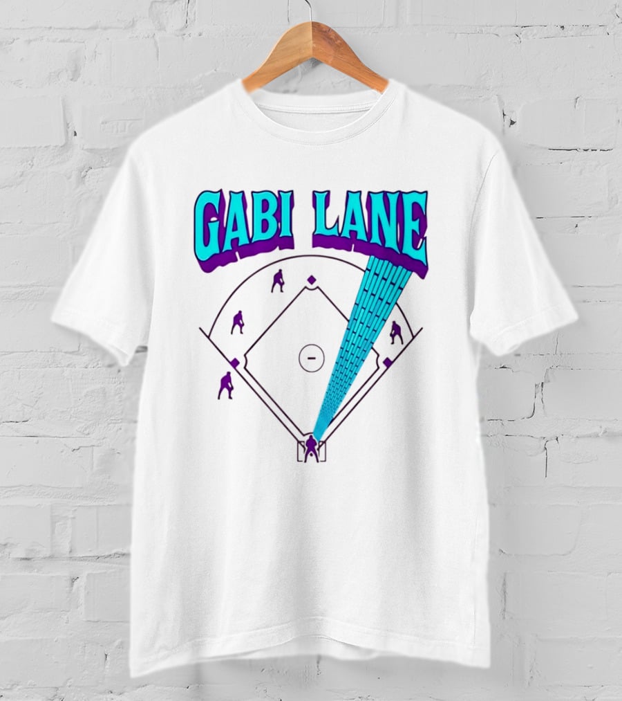Gabi Lane Home Run Baseball Diamond T-Shirt