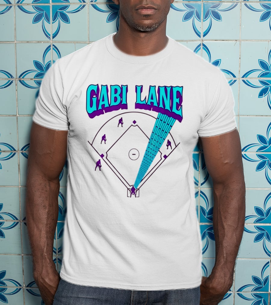 Gabi Lane Home Run Baseball Diamond T-Shirt