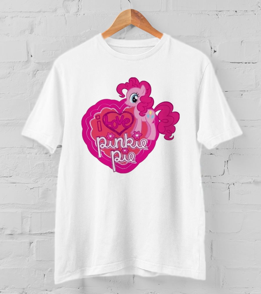 I Love Pinkie Pie My Little Pony Friendship Magic Fan Favorite T-Shirt