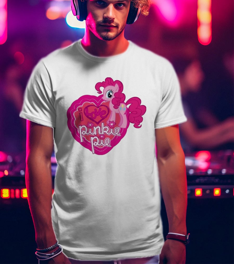 I Love Pinkie Pie My Little Pony Friendship Magic Fan Favorite T-Shirt