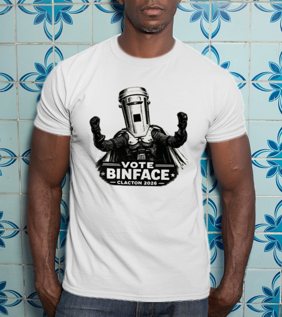 Vote Binface Clacton 2026 UK Election Campaign T-Shirt