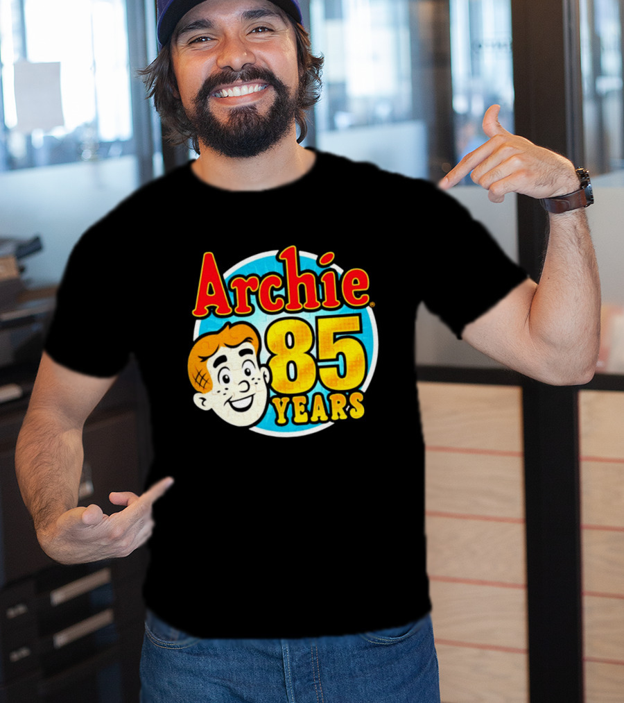 Archie 85 Years Anniversary Comic Book Celebration T-Shirt