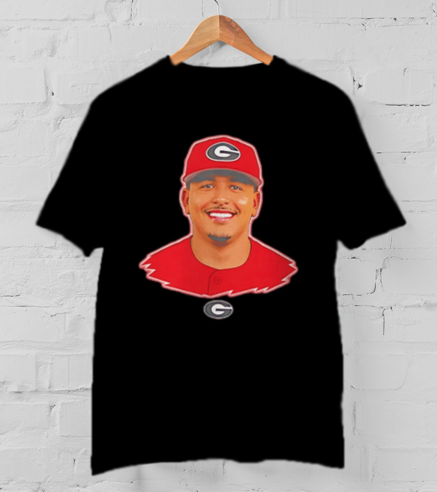 Bryce Calloway Georgia Bulldogs Baseball Cap And Jersey Sports Fan T-Shirt