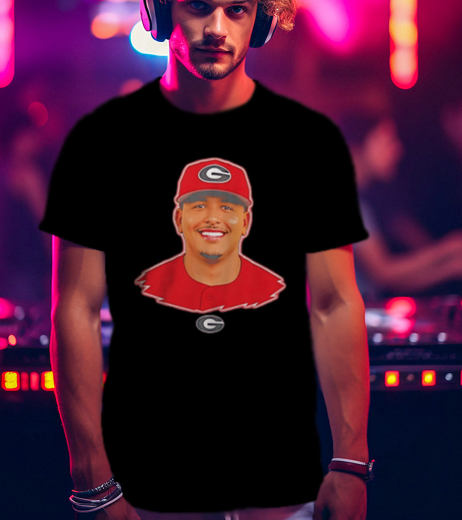 Bryce Calloway Georgia Bulldogs Baseball Cap And Jersey Sports Fan T-Shirt
