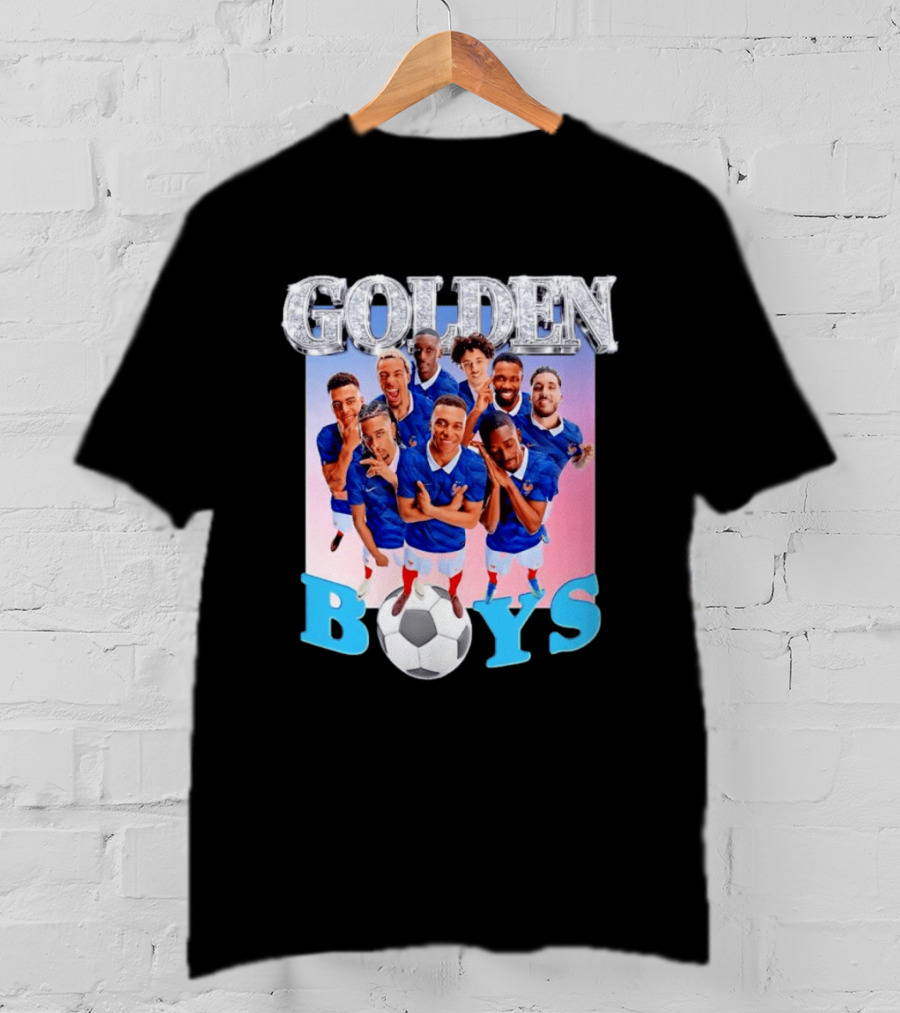 Kylian Mbappe Antoine Griezmann France National Football Team Golden Boys Soccer Players T-Shirt