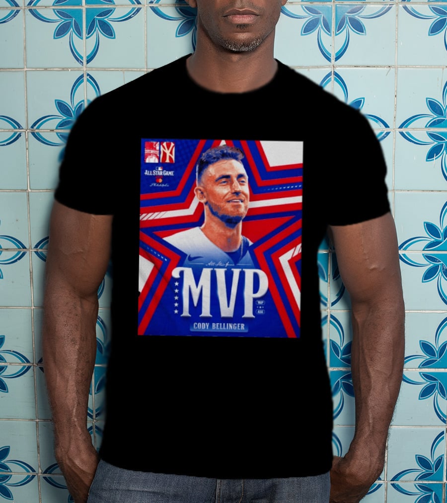 Cody Bellinger MVP 2026 MLB All Star Game Philadelphia Yankees Stars T-Shirt