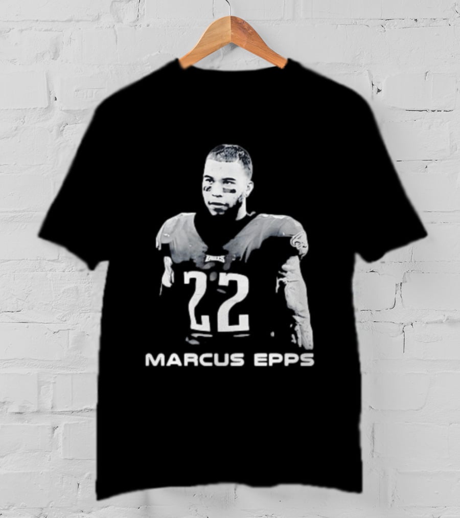 Marcus Epps 22 Philadelphia Eagles NFL Football Player T-Shirt
