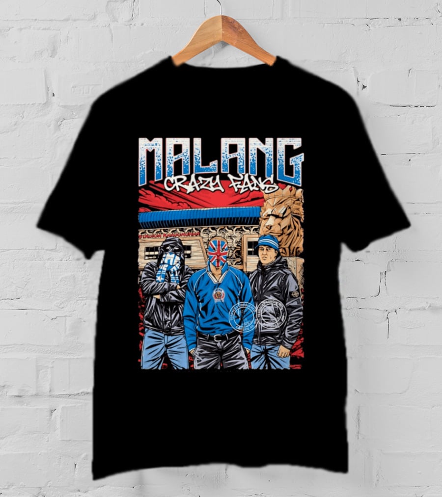 Malang Crazy Fans Stadion Kanjuruhan Arema Football Club T-Shirt
