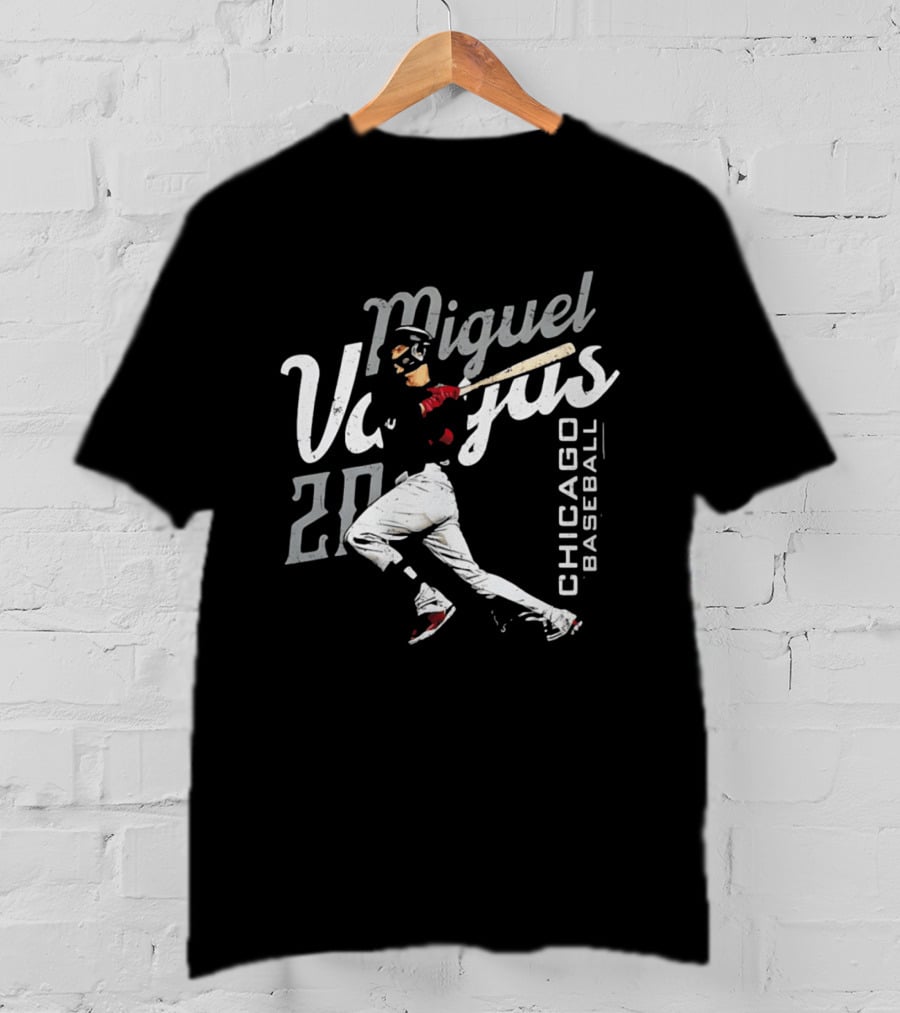 Miguel Vargas Chicago Baseball Player Action T-Shirt