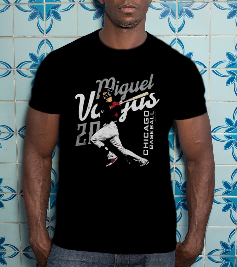 Miguel Vargas Chicago Baseball Player Action T-Shirt