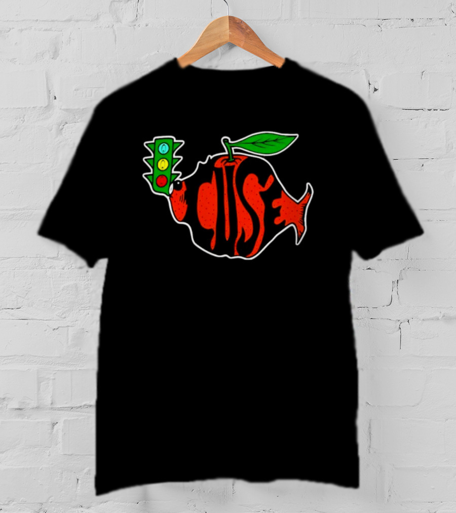 Phish Orange Fruit Shaped Fish Traffic Light Concert T-Shirt