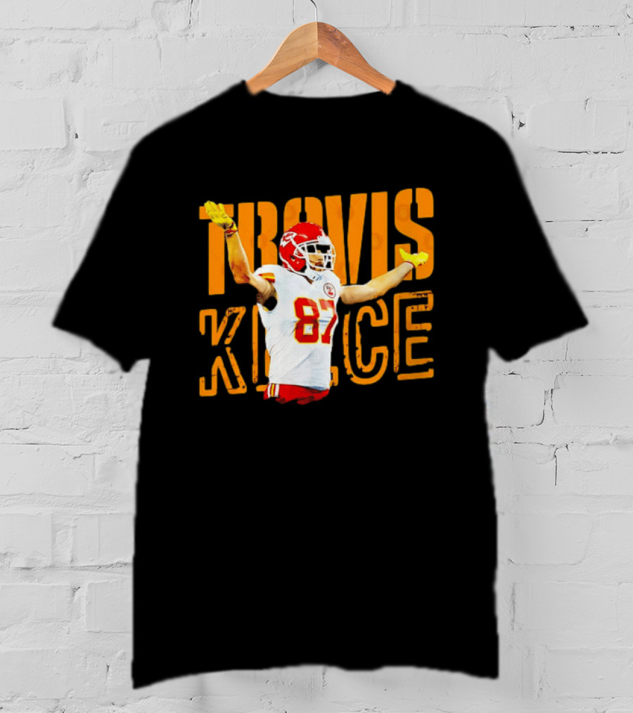 Travis Kelce 87 Kansas City Chiefs Football T-Shirt