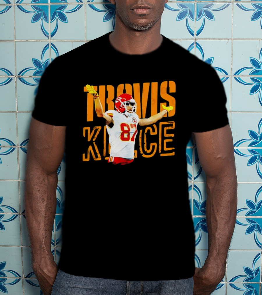 Travis Kelce 87 Kansas City Chiefs Football T-Shirt