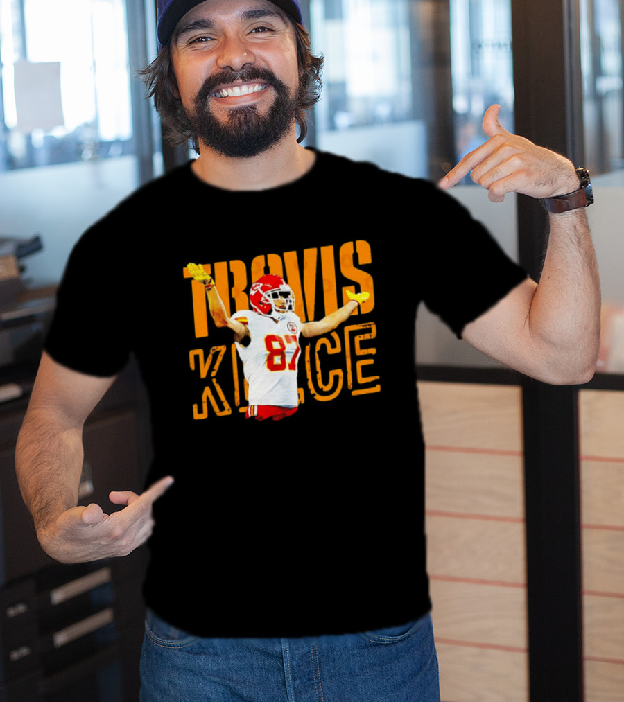 Travis Kelce 87 Kansas City Chiefs Football T-Shirt