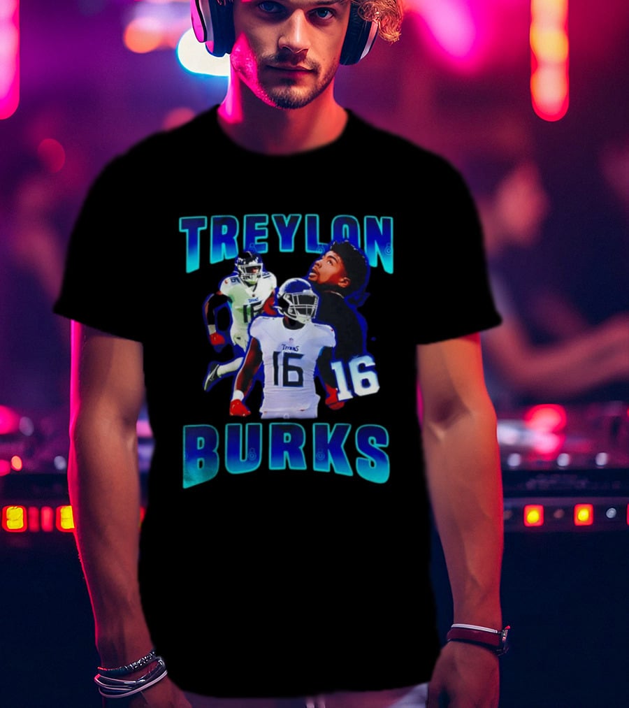 Treylon Burks Titans Football 16 T-Shirt