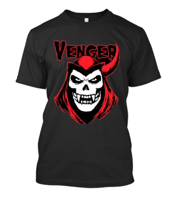 Venger Dungeons And Dragons Evil Villain Skull T-Shirt