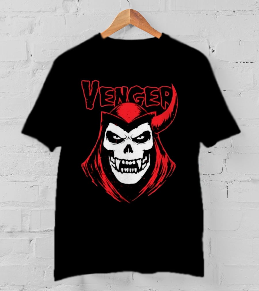 Venger Dungeons And Dragons Evil Villain Skull T-Shirt