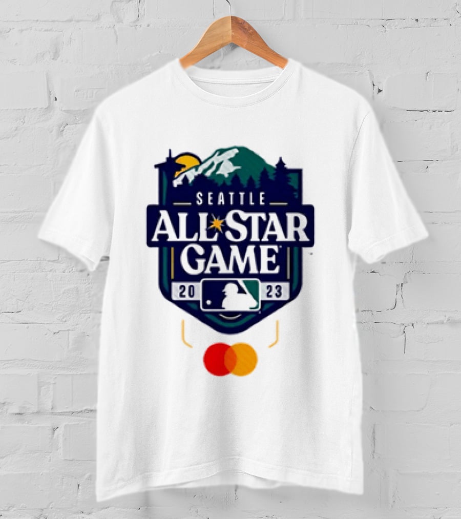 Seattle 2023 MLB All Star Game Baseball Mastercard T-Shirt