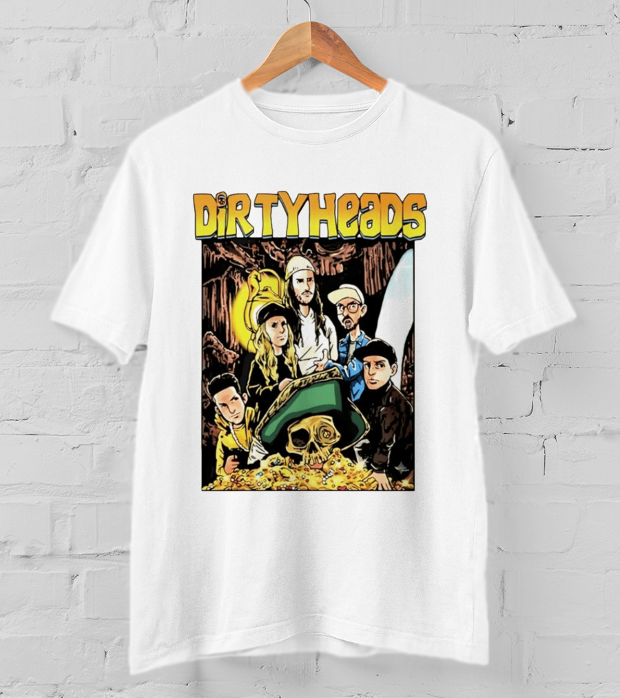 Dirty Heads Goonies Treasure Cave Adventure Tour 2024 T-Shirt