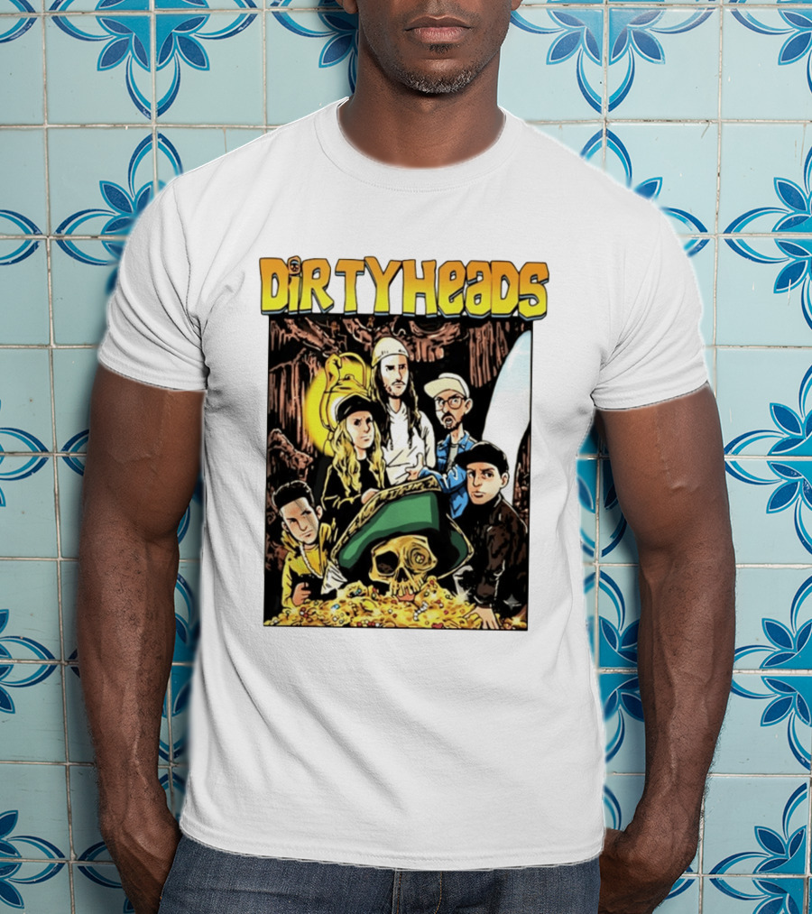 Dirty Heads Goonies Treasure Cave Adventure Tour 2024 T-Shirt