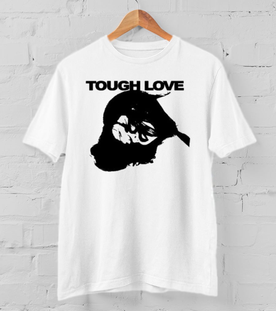 Tough Love Skull With Barbed Wire T-Shirt