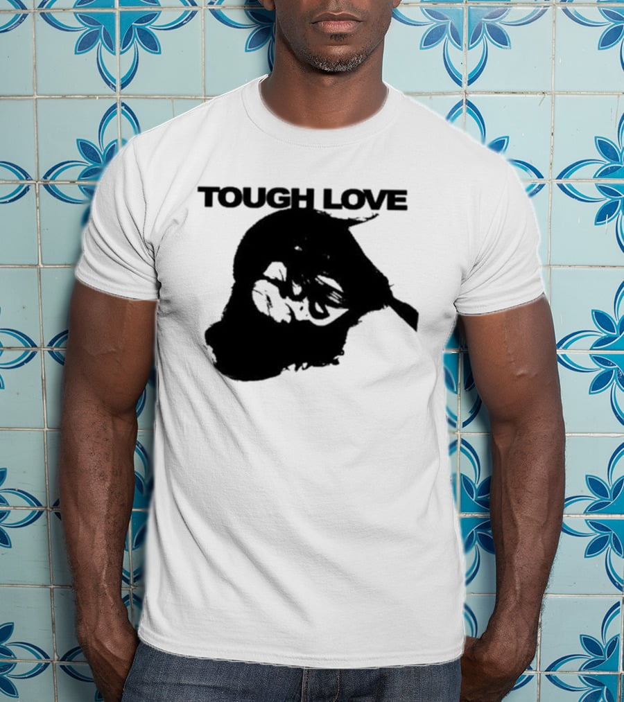 Tough Love Skull With Barbed Wire T-Shirt