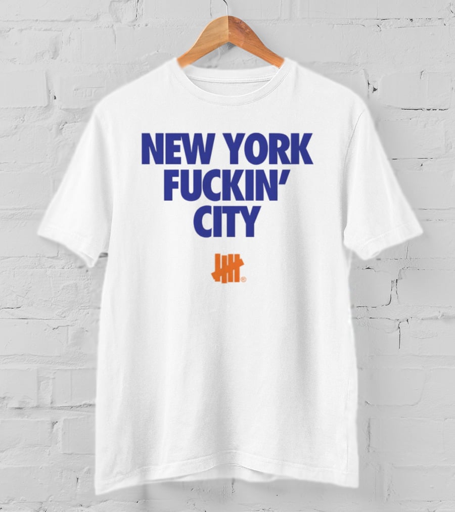 New York Knicks New York Fuckin' City Basketball 2026 NBA T-Shirt