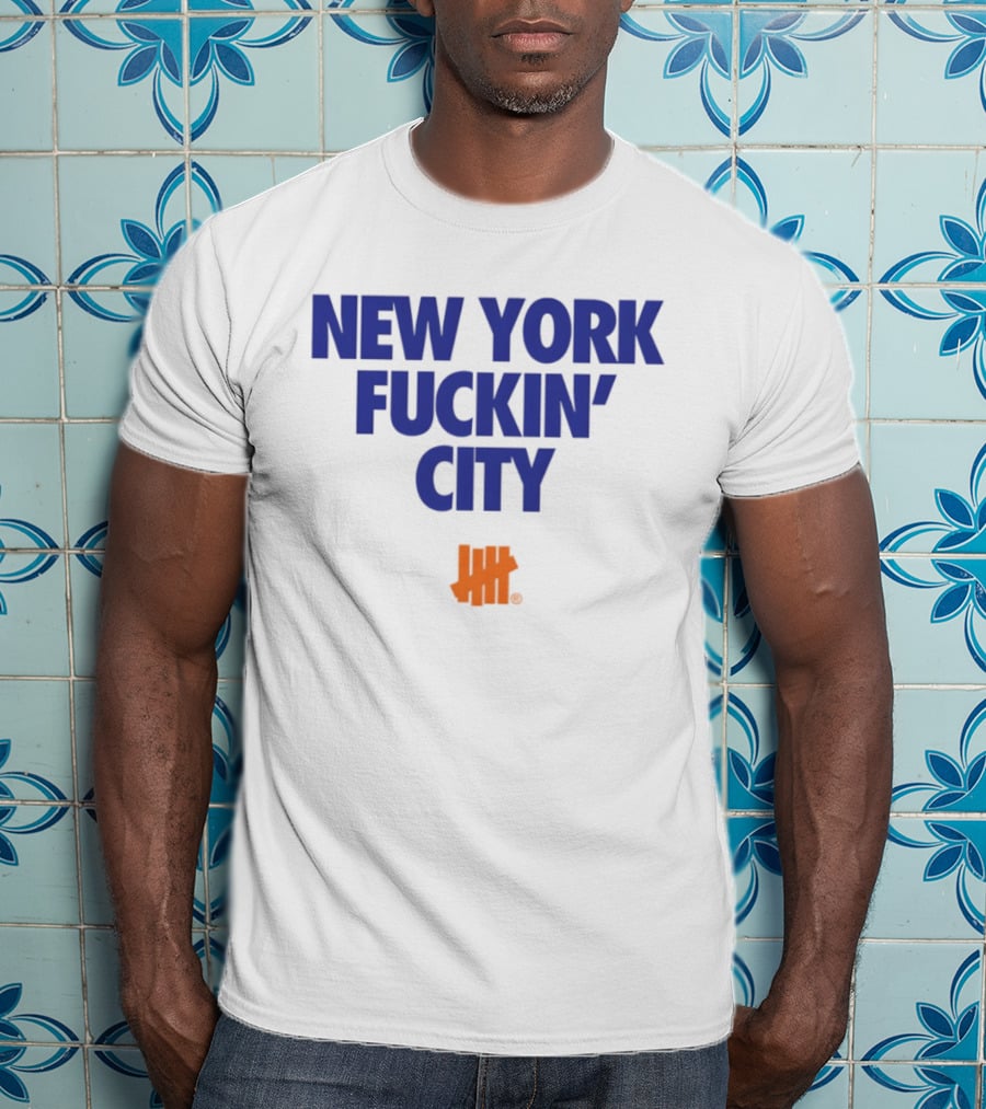 New York Knicks New York Fuckin' City Basketball 2026 NBA T-Shirt