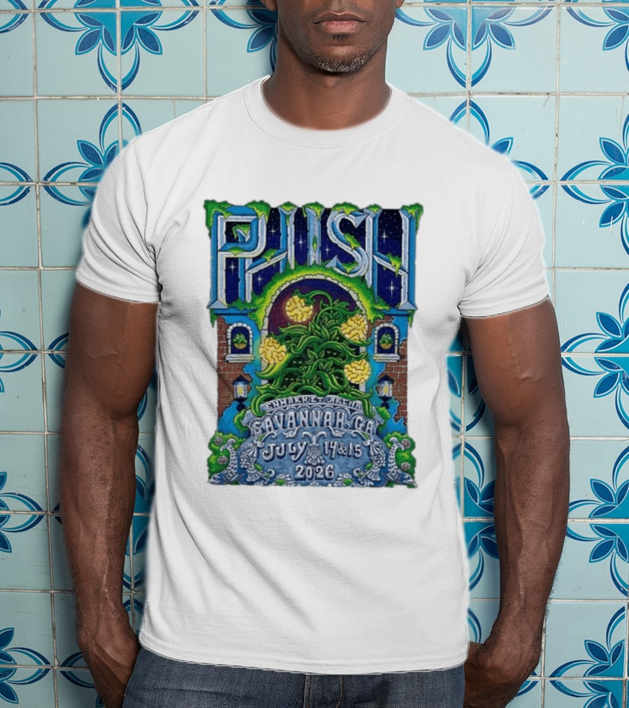 Phish Enmarket Arena Savannah Georgia July 14 15 2026 T-Shirt