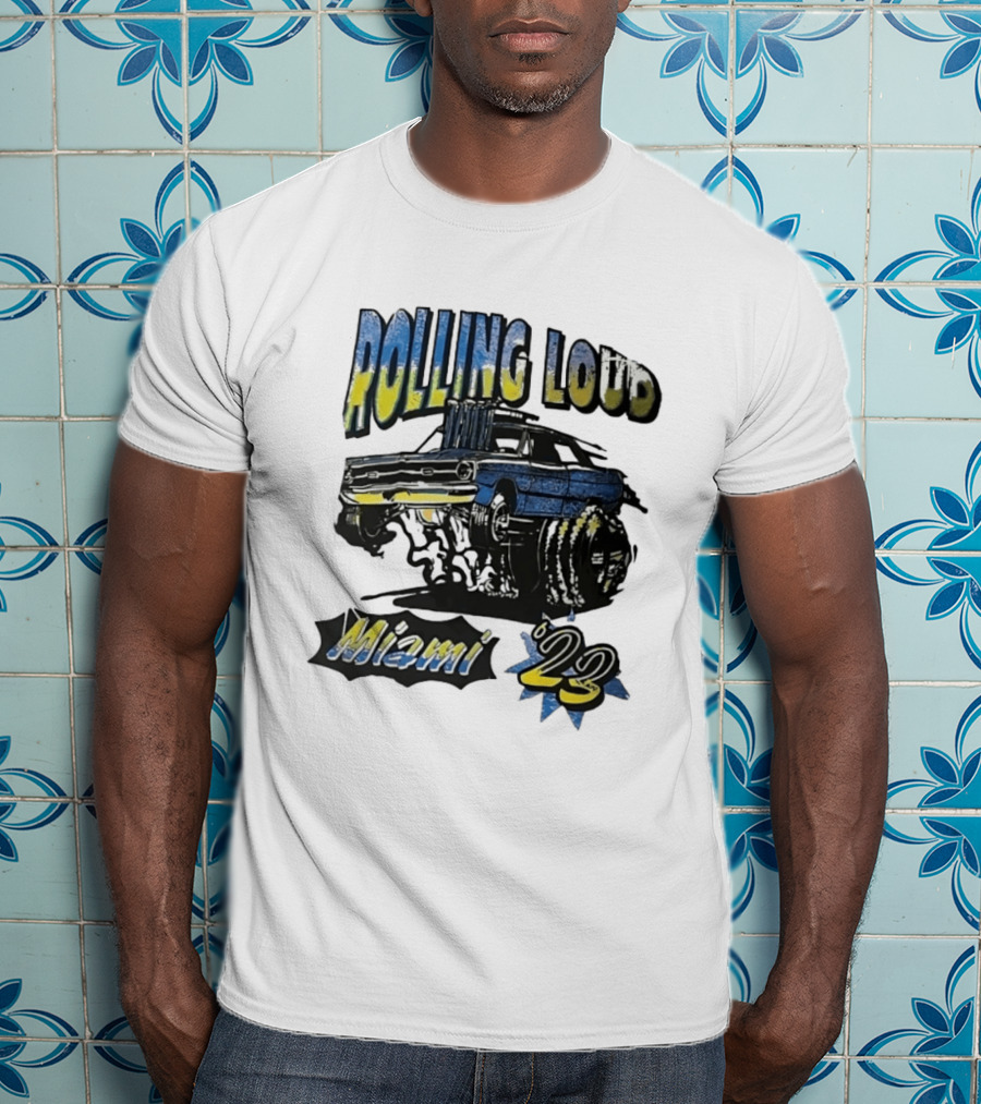 Rolling Loud Miami 2023 Hydraulics Vintage Car T-Shirt
