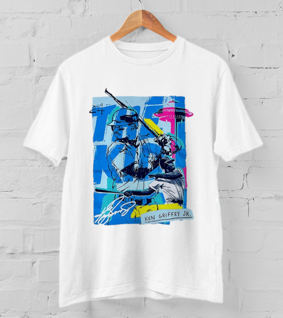 Ken Griffey Jr Seattle Mariners Baseball Legend T-Shirt