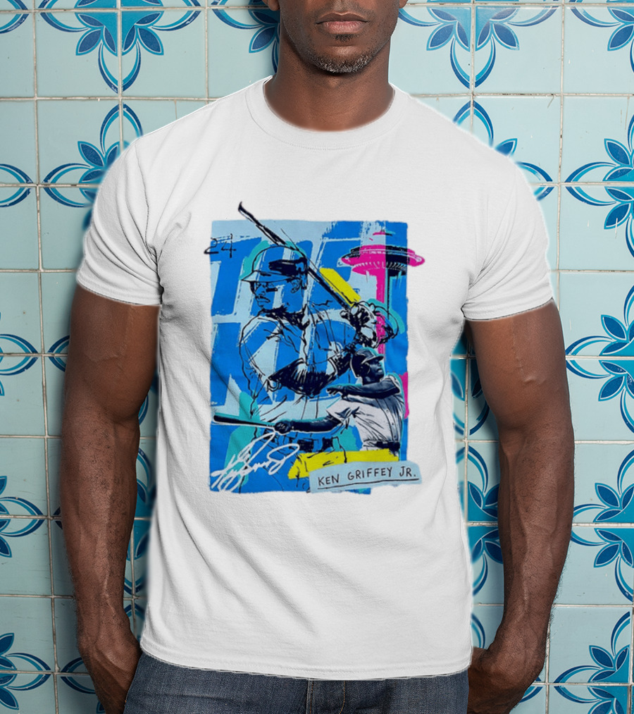 Ken Griffey Jr Seattle Mariners Baseball Legend T-Shirt